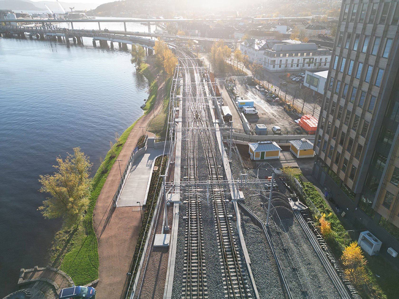 Bilde av anleggsområde