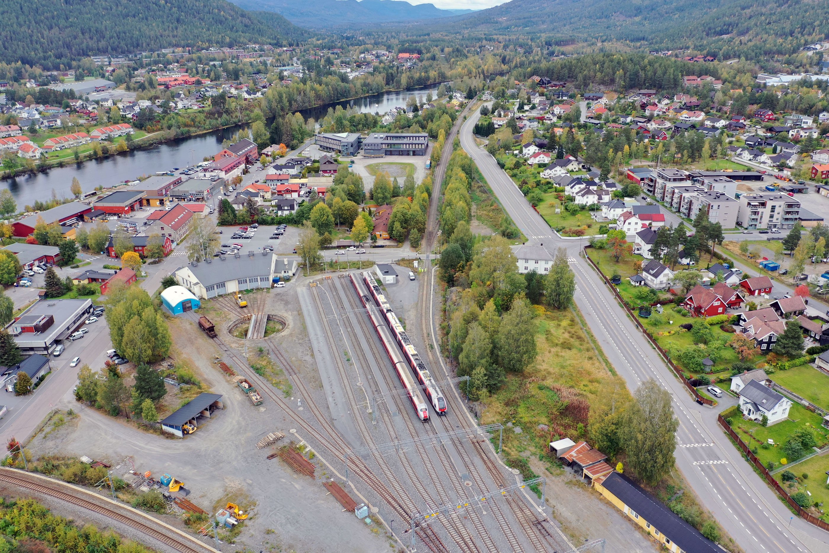 Togparkering Kongsberg | Bane NOR