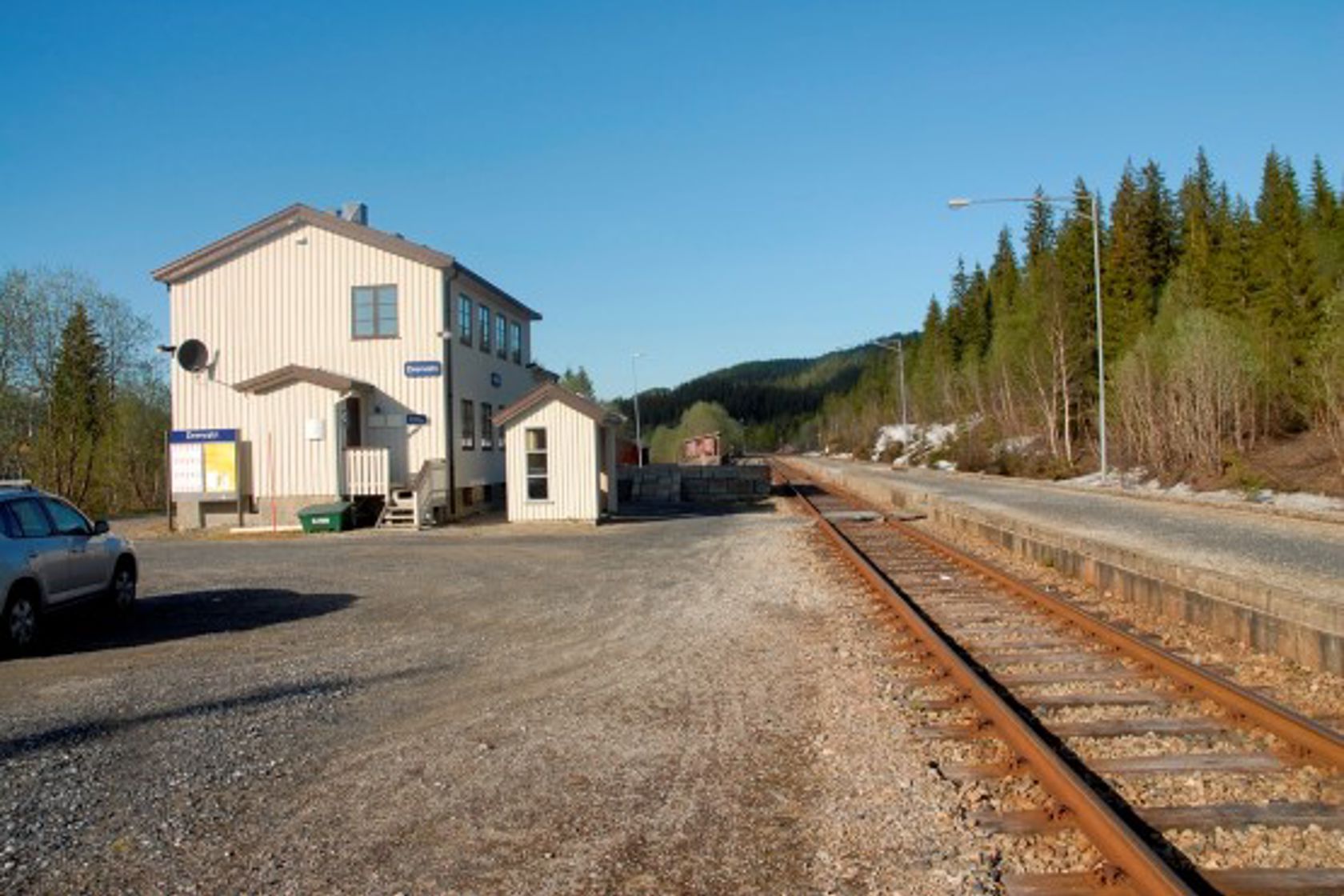 Eksteriørbilde av Drevvatn stasjon