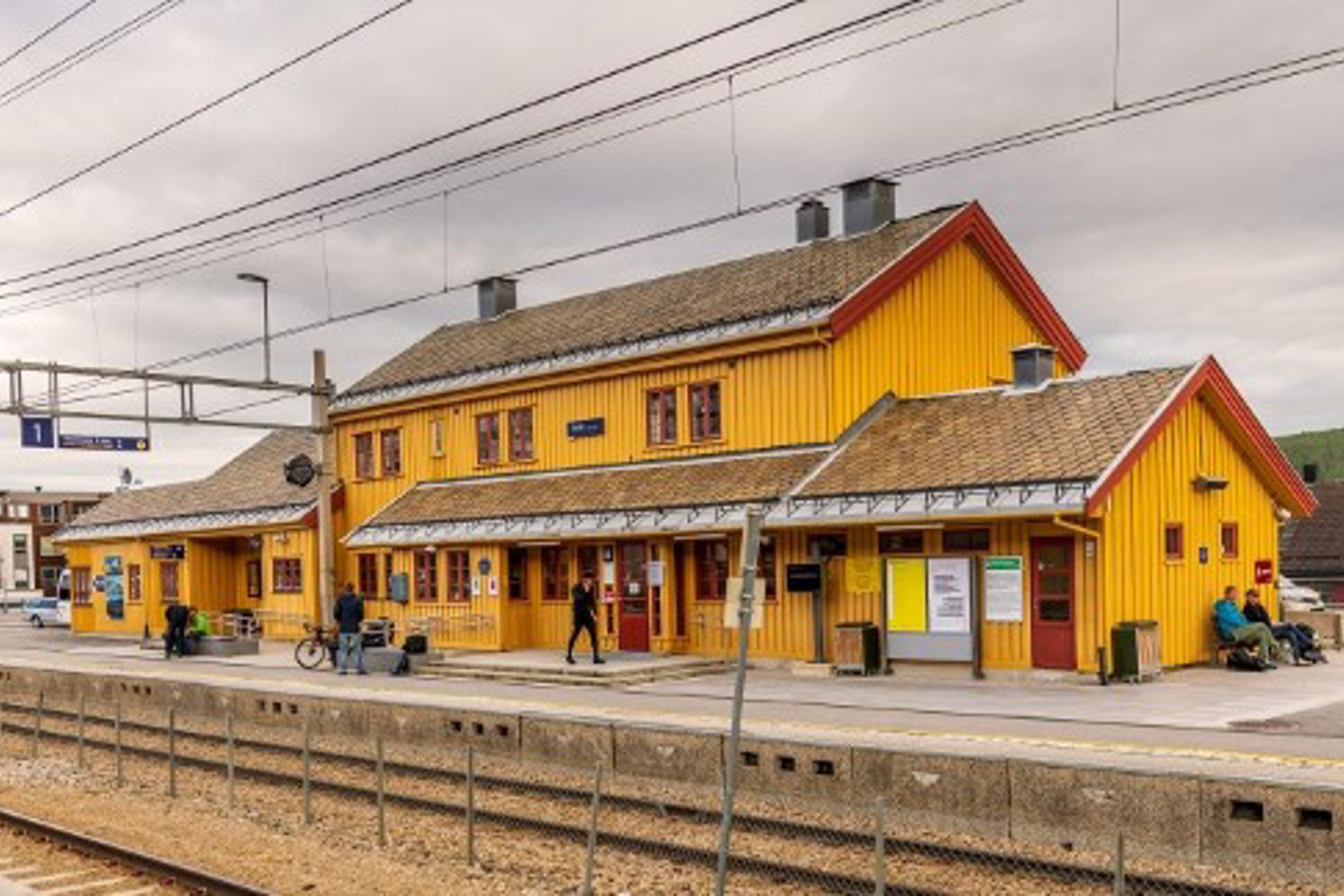 Exterior view of Geilo station