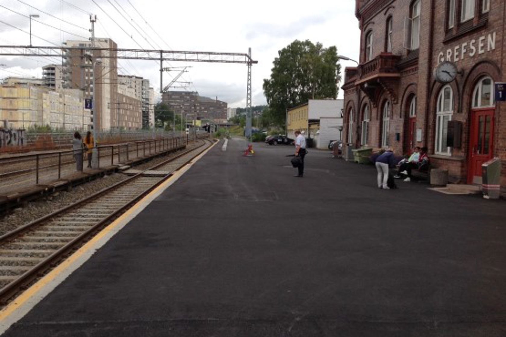 Exterior view of Grefsen station