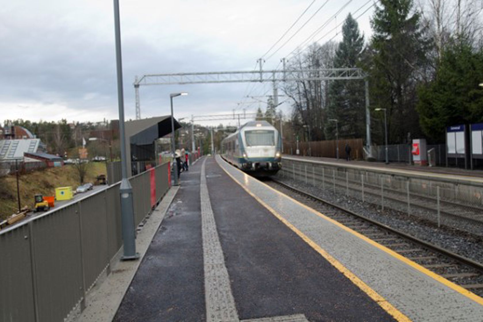 Exterior view of Greverud stop