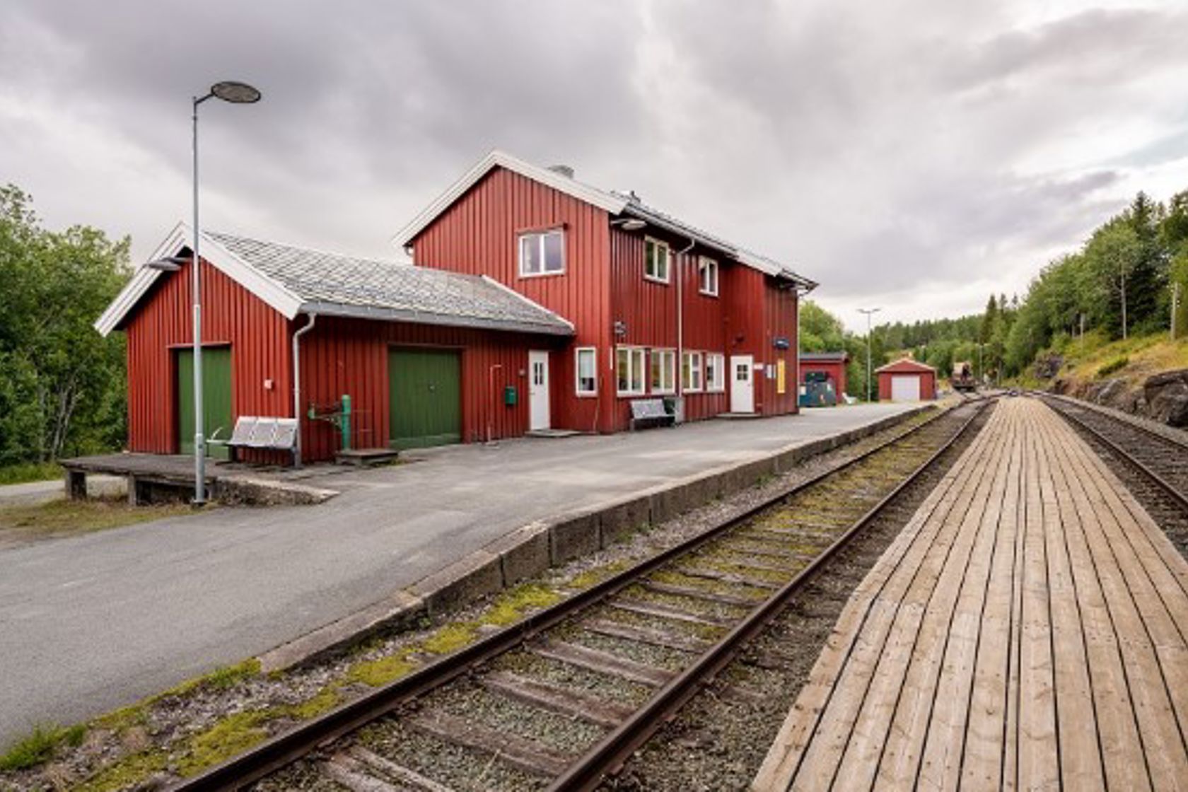 Eksteriørbilde av Haltdalen stasjon