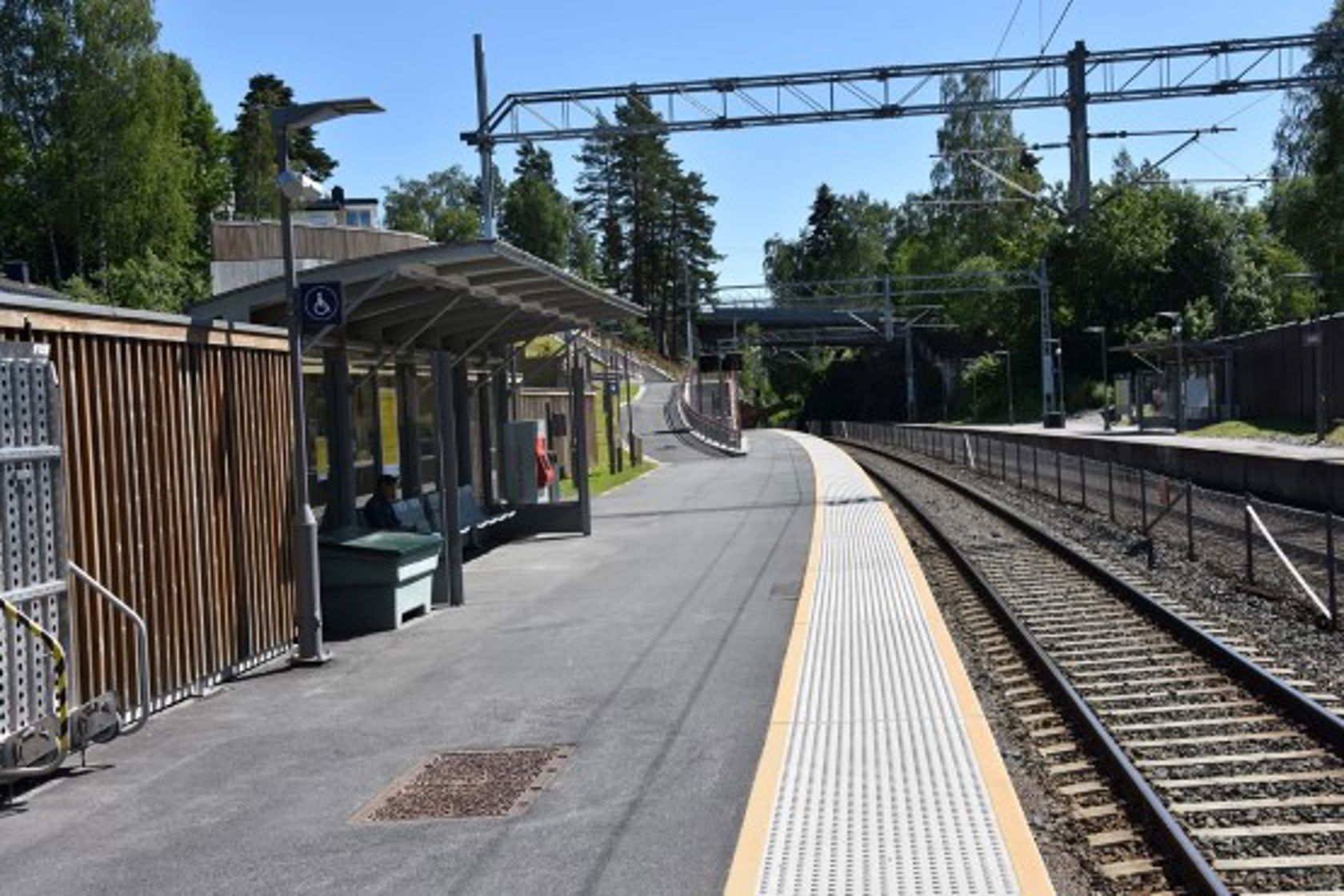 Exterior view of Hanaborg stop