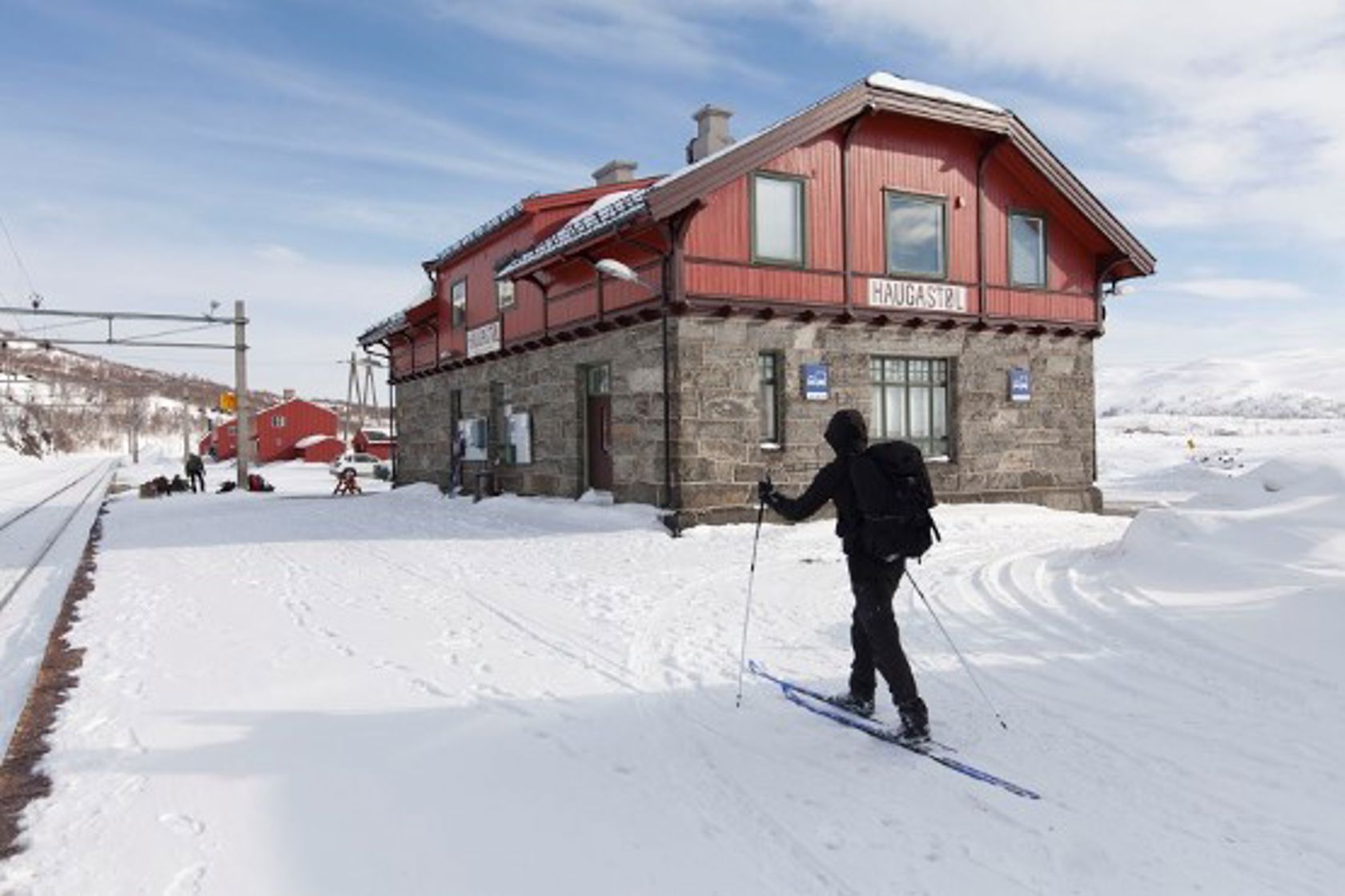 Eksterior view of Haugastøl station