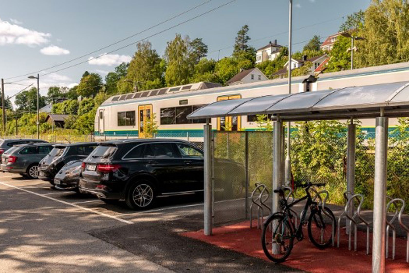 Exterior view of Høn stop