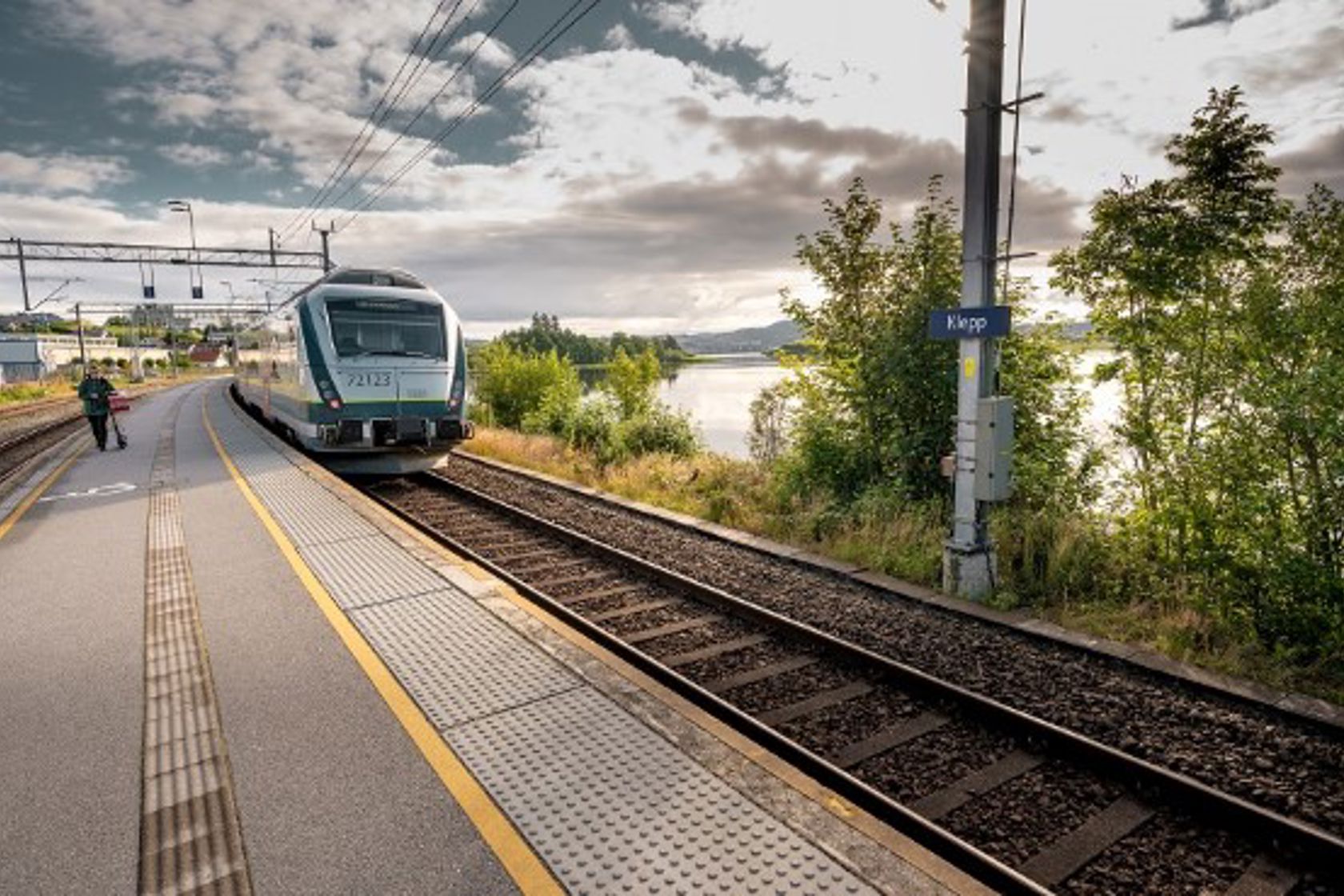 Eksteriørbilde av Klepp stasjon