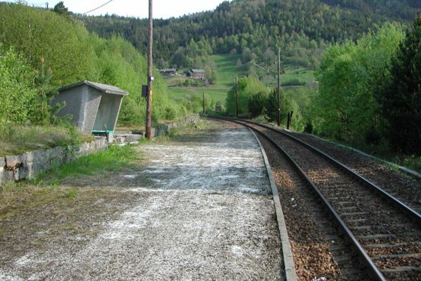 Exterior view of Kløve stop