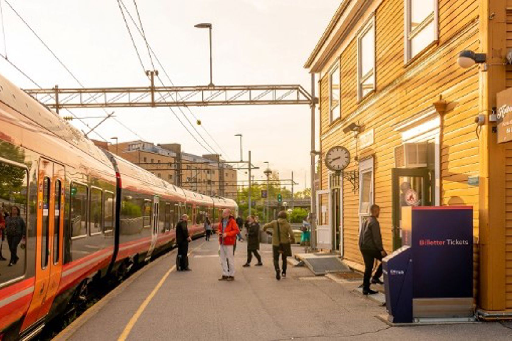Exterior view of Kolbotn station