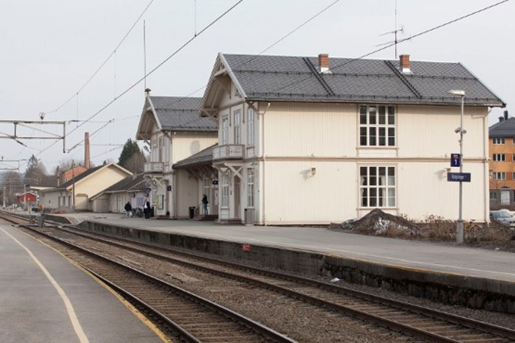 Eksteriørbilde av Kongsvinger stasjon