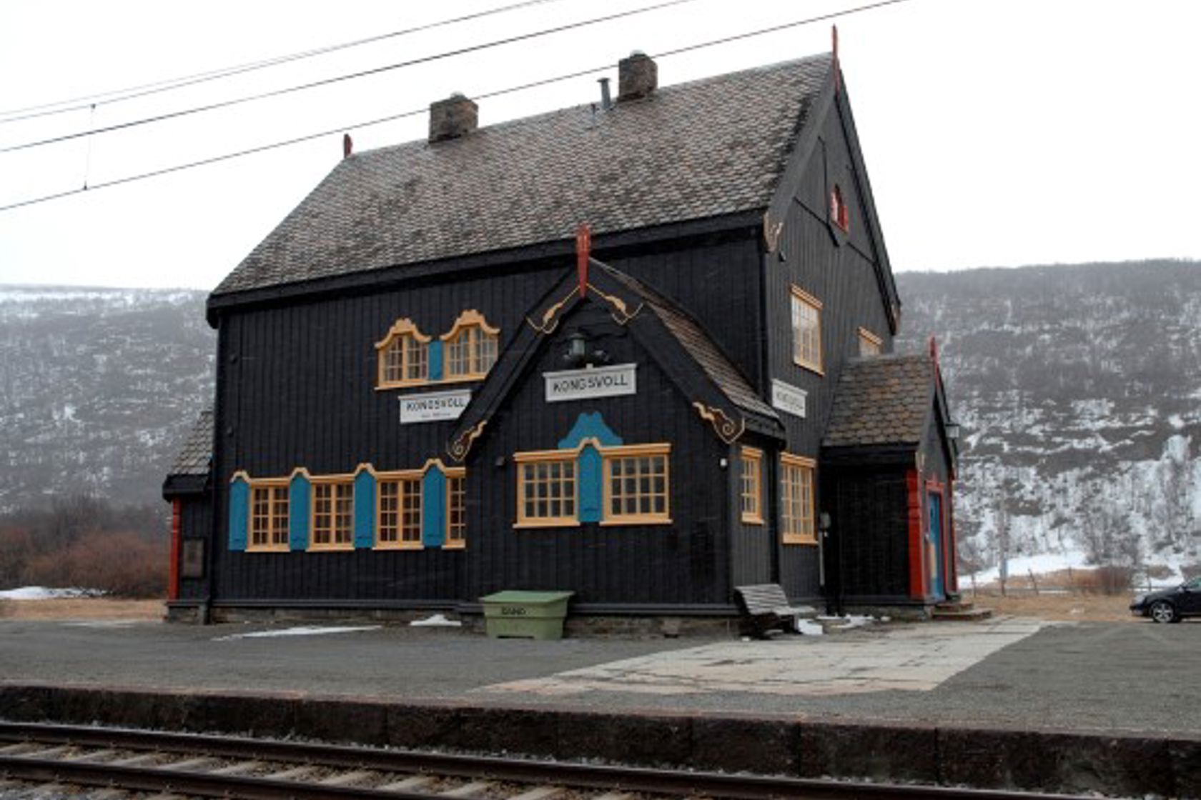 Exterior view of Kongsvoll station