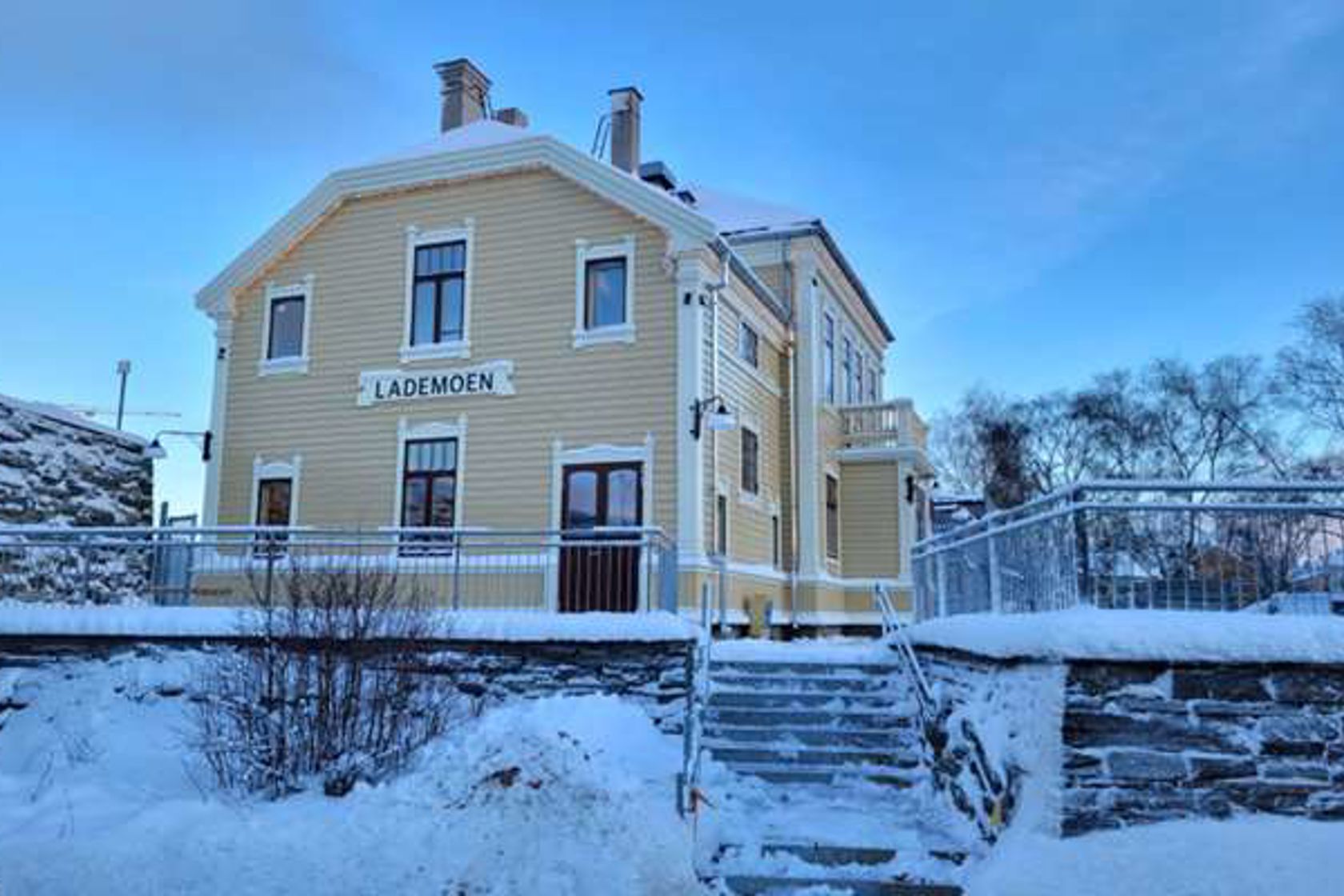 Exterior view of Lademoen station