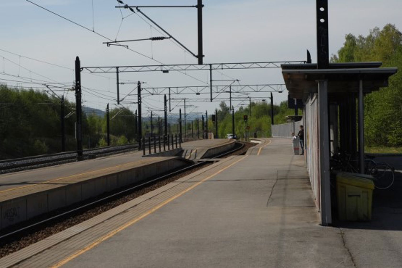 Exterior view of Lindeberg station