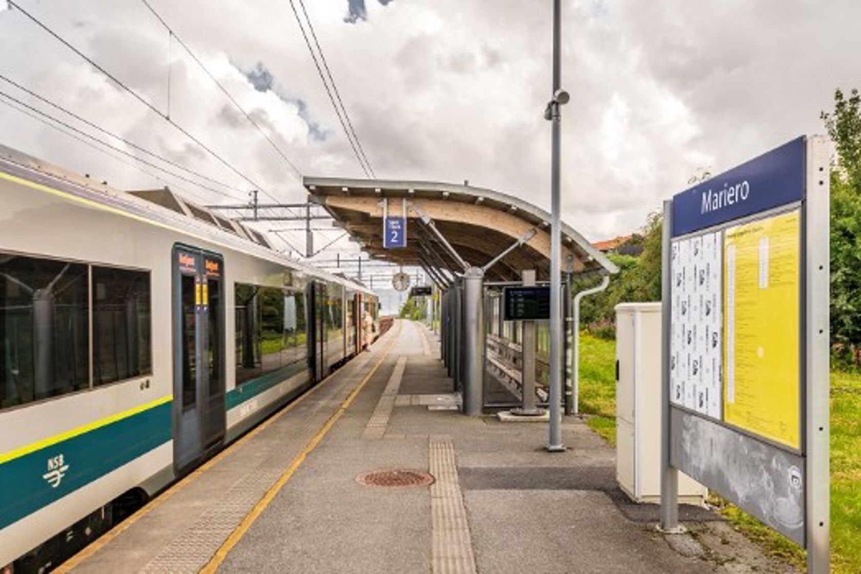 Eksteriørfoto av Mariero holdeplass