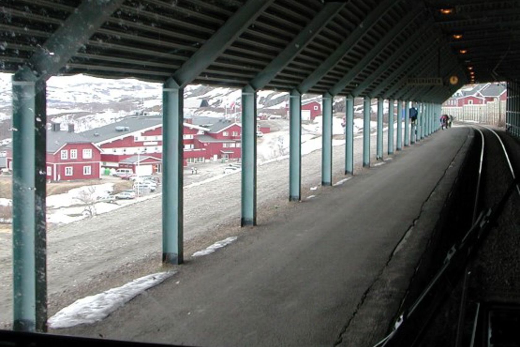 Eksteriørfoto av Riksgränsen holdeplass