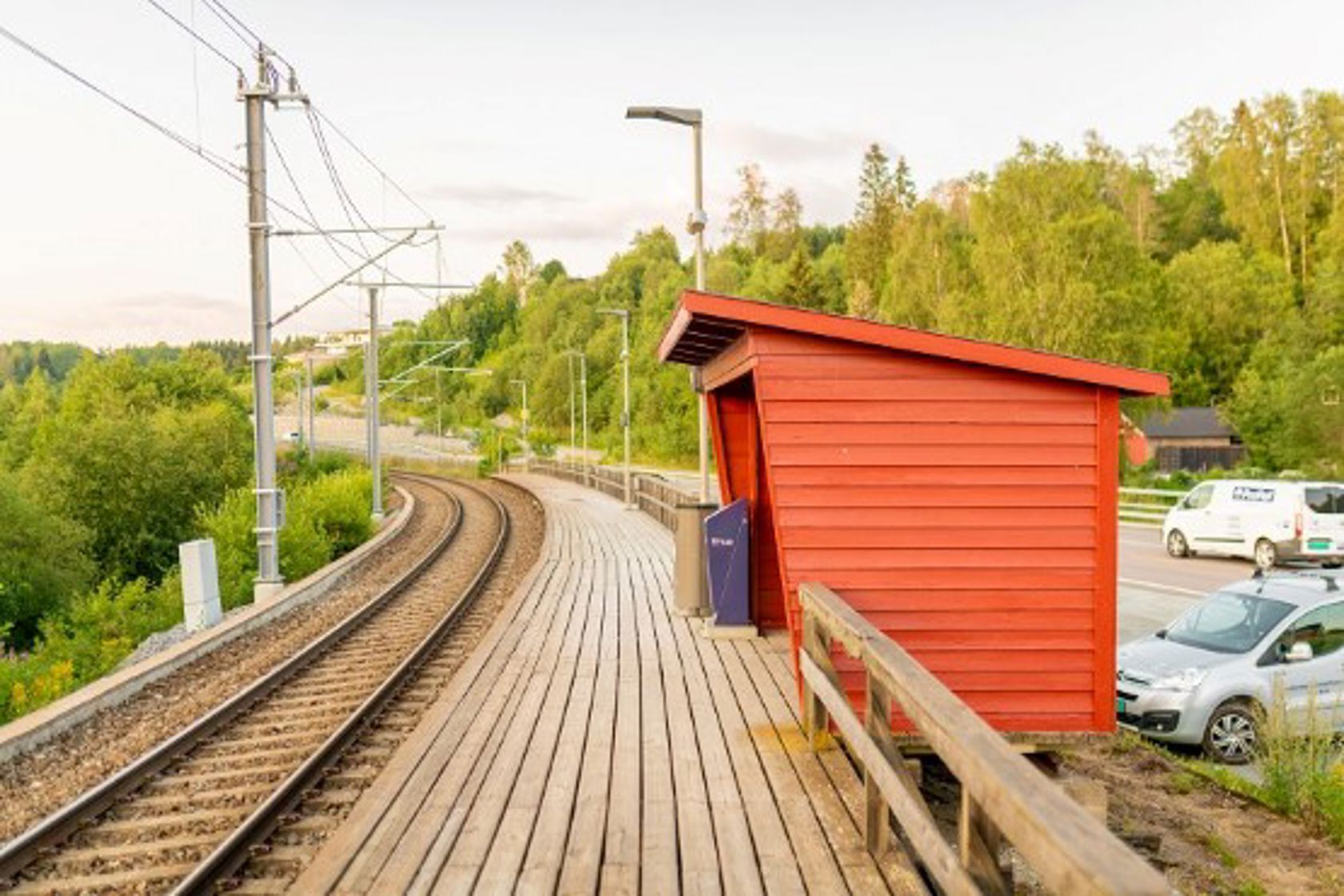 Eksteriørfoto av Svingen holdeplass