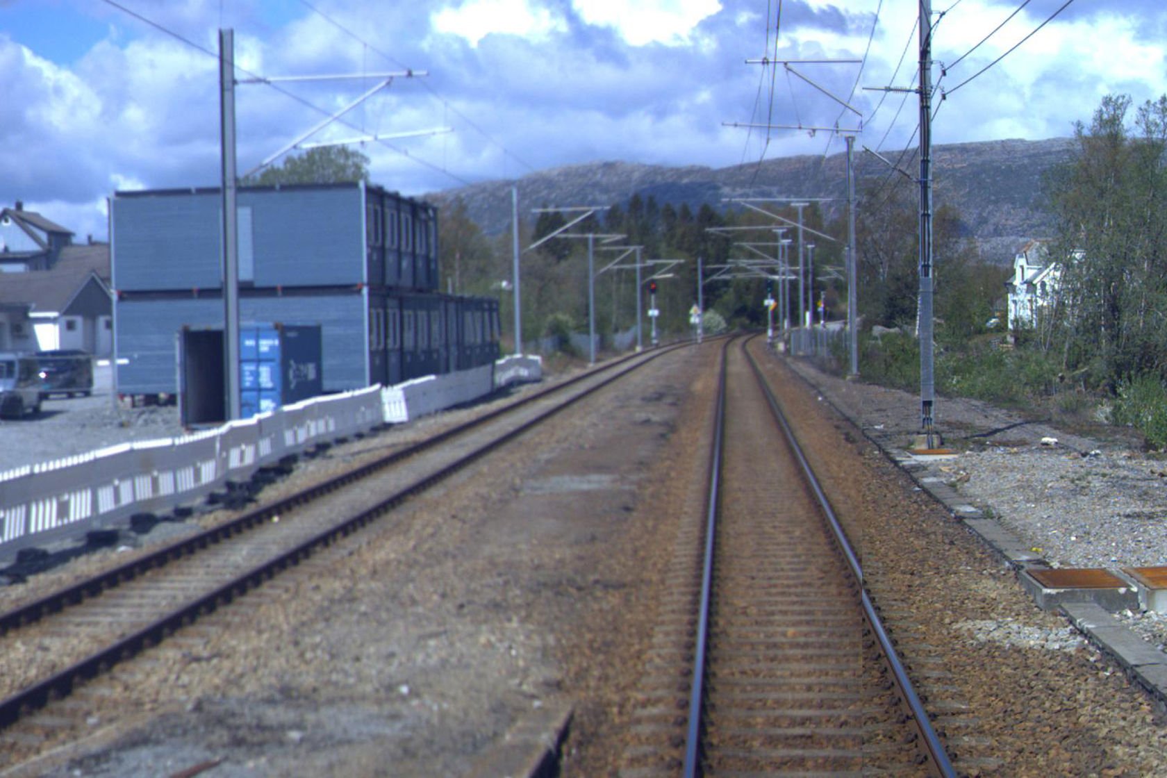 Tracks at Ualand station
