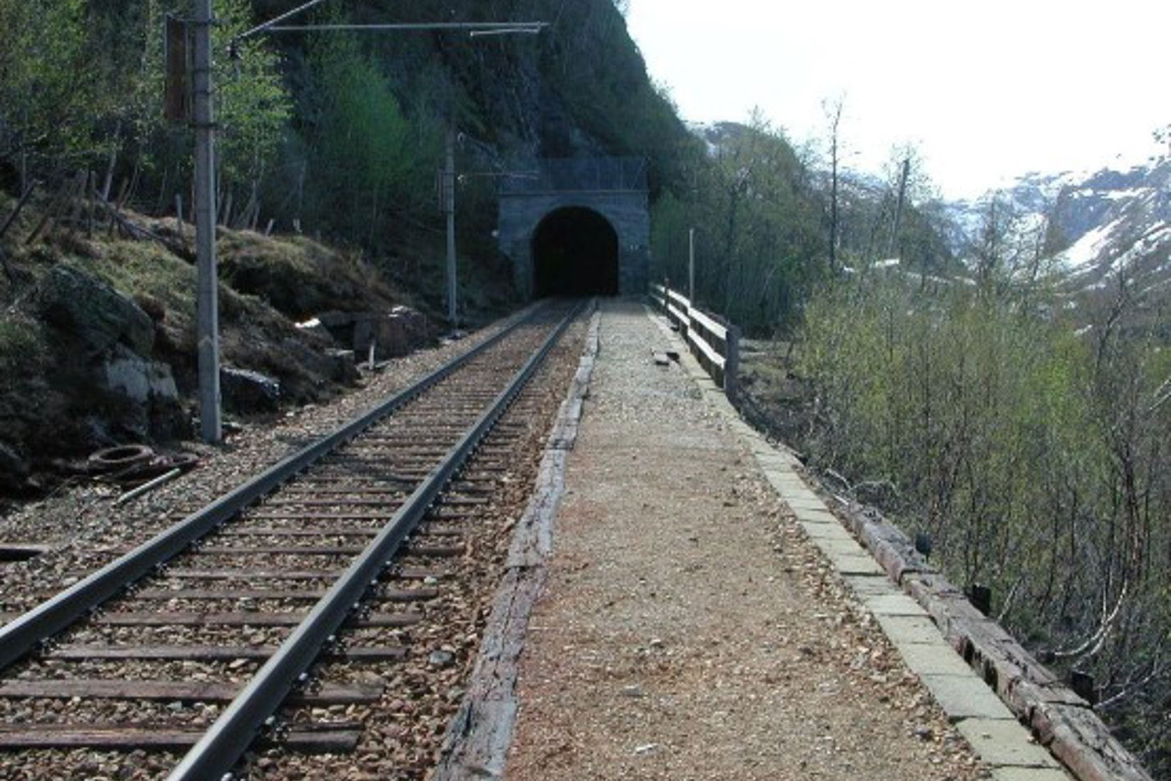 Exterior view of Ørneberget stop